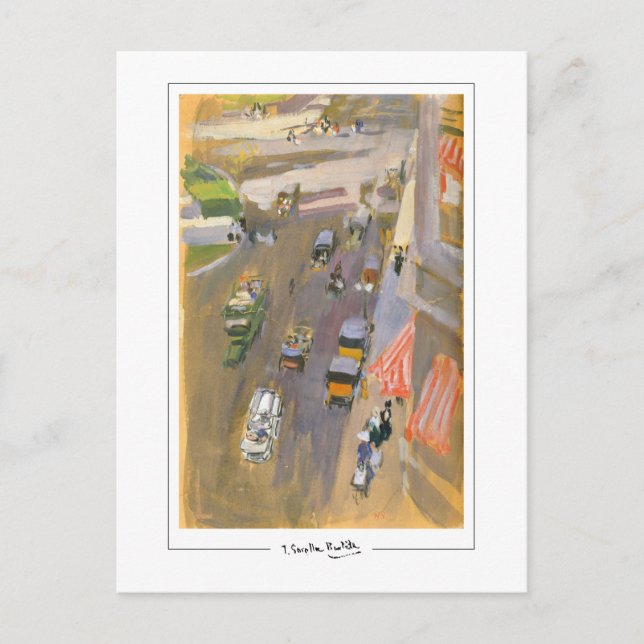 Joaquín Sorolla #20 - Fine Art Postcard (Front)