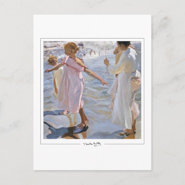 Joaquín Sorolla #28 - Fine Art Postcard (Front)