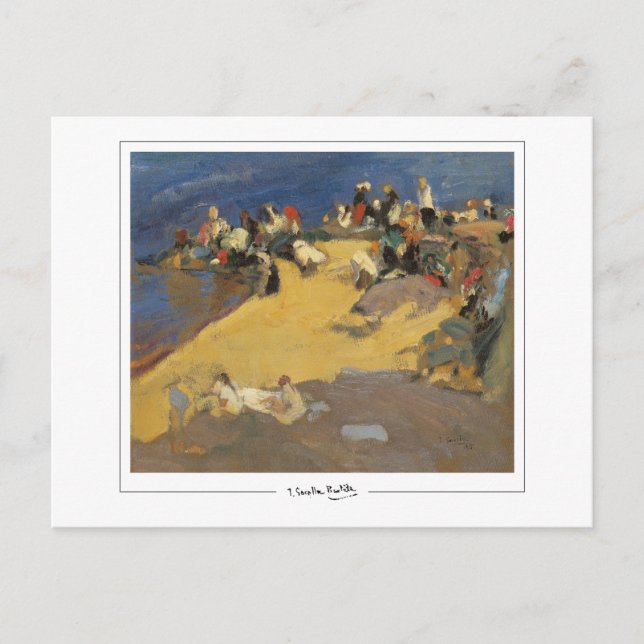 Joaquín Sorolla #2 - Fine Art Postcard (Front)