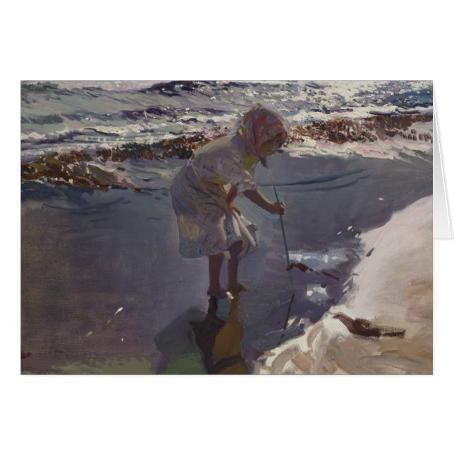 Joaquin Sorolla - Buscando Mariscos (Front Horizontal)