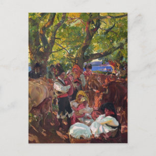 Joaquín Sorolla- Galicia, the Pilgrimage Postcard