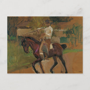Joaquin Sorolla - Garrochista Postcard