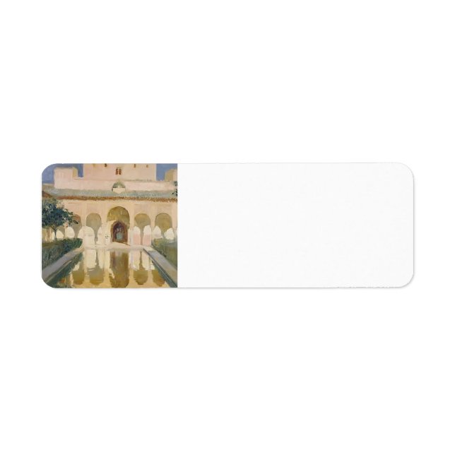 Joaquín Sorolla-Hall of the Ambassadors, Alhambra (Front)