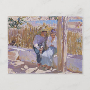 Joaquín Sorolla- Idyll, Javea Postcard