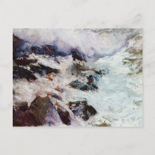Joaquín Sorolla- Sea and rocks - Jávea Postcard