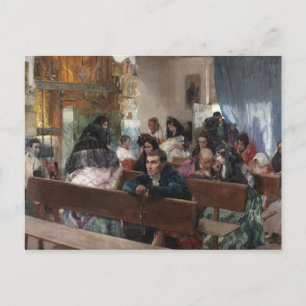 Joaquin Sorolla - The Baptism Postcard