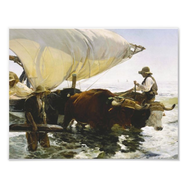 Joaquin Sorolla - The Return from Fishing Photo Print (Front)