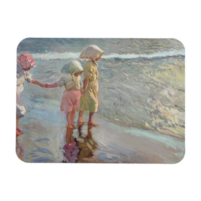 Joaquin Sorolla - The Three Sisters Magnet (Horizontal)