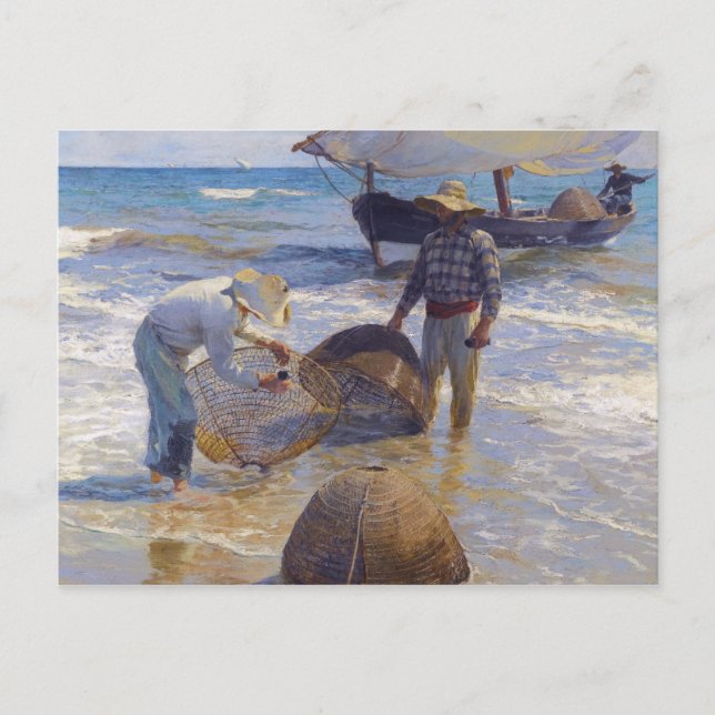 Joaquin Sorolla - Valencian Fisherman Postcard (Front)