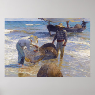 Joaquin Sorolla - Valencian Fisherman Poster