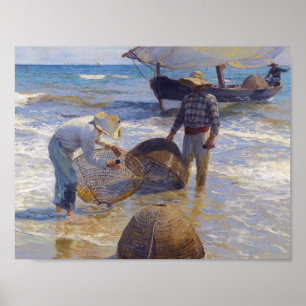 Joaquin Sorolla - Valencian Fisherman Poster