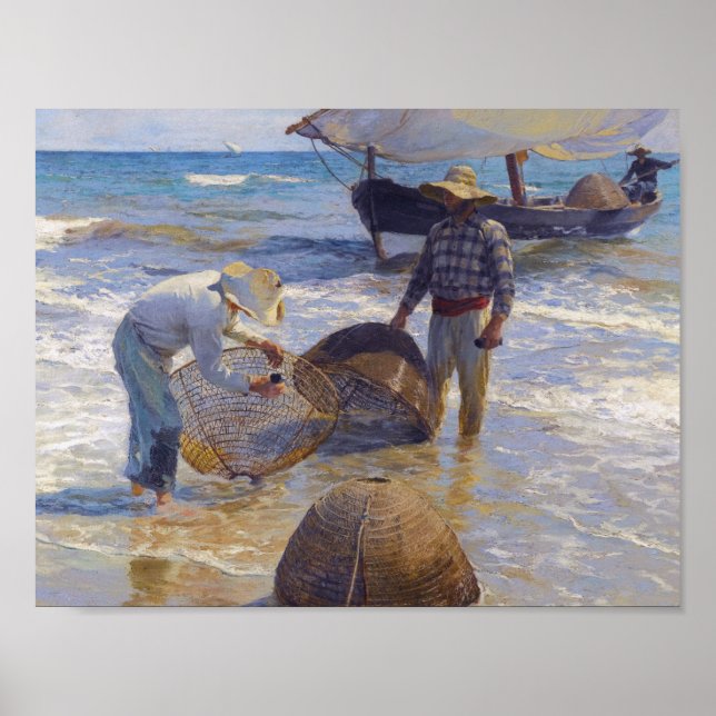 Joaquin Sorolla - Valencian Fisherman Poster (Front)