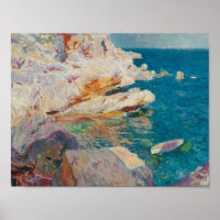 Joaquin Sorolla Y Bastida - Rocks At Javea.