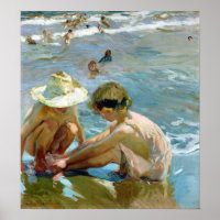 Joaquín Sorolla y Bastida The wounded foot