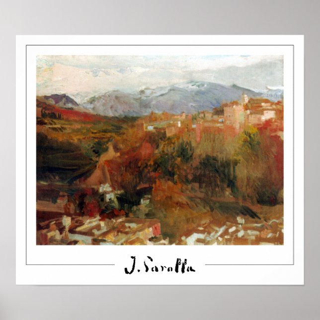 Joaquín Sorolla Zedign Art Poster #40 (Front)