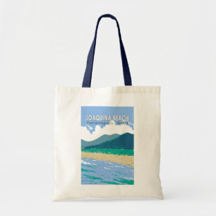 Joaquina Beach Brazil Travel Art Vintage Tote Bag