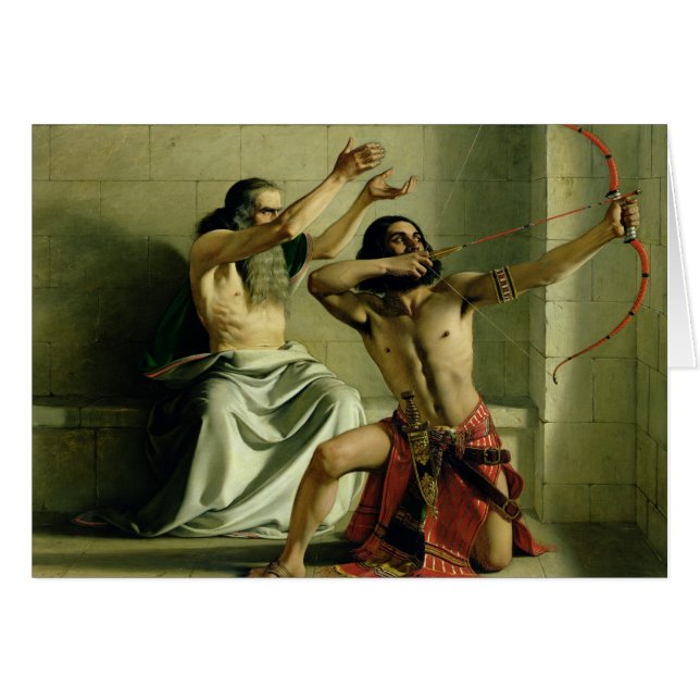 Joash Shooting the Arrow of Deliverance, 1844 (Front Horizontal)