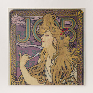 Job (1896) by Alphonse Mucha Jigsaw Puzzle