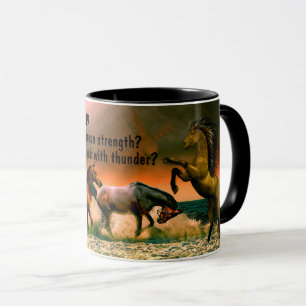 Job 39:19 mug