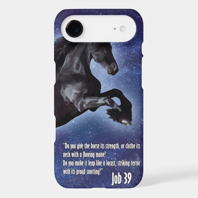 Job 39 Horse iPhone 7 Case (Back)
