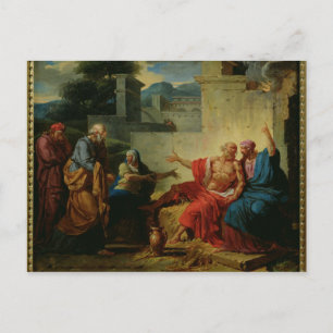 Job Being Scolded by his Wife, c.1790 Postcard