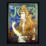 JOB by Alphonse Mucha Poster<br><div class="desc">JOB c1896 by Czech Painter Alphonse Mucha Is An Art Nouveau Portrait Painting Of Enchanting Beauty</div>