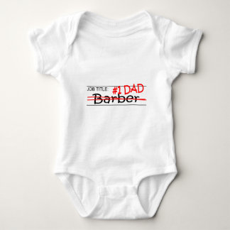 Job Dad Barber Baby Bodysuit