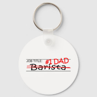 Job Dad Barista Key Ring