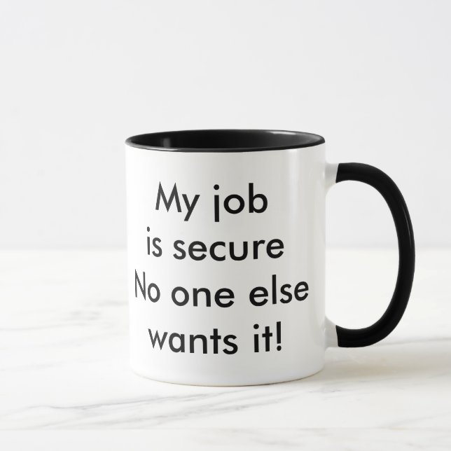 job humour mug (Right)