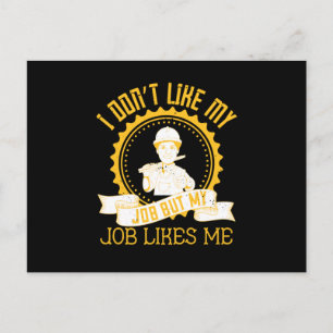 Job - I Don't Like My Job Postcard
