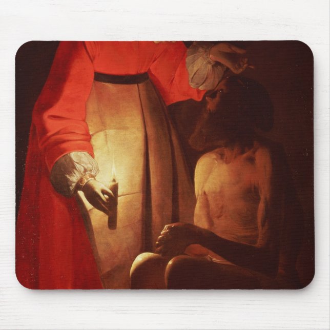 Job Mocked by His Wife Mouse Mat (Front)