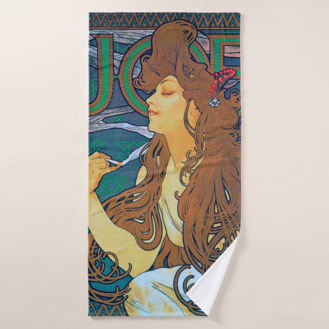 JOB, Mucha Bath Towel (Bath Towel)