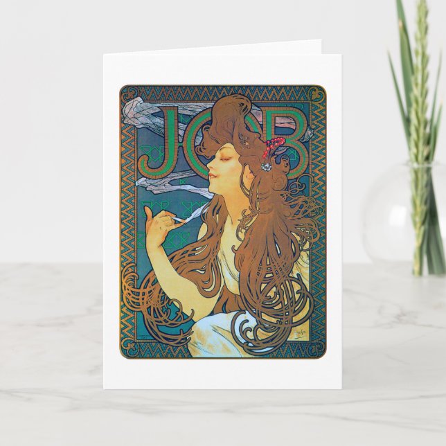 JOB, Mucha Card (Front)