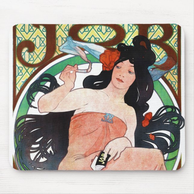 JOB, Mucha Mouse Mat (Front)