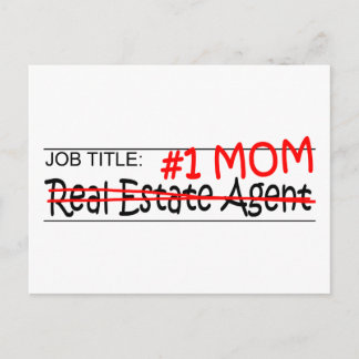 Job Mum Real Estate Postcard