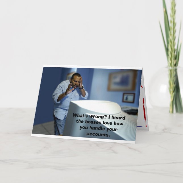 Job Promotion Congratulations Card (Front)