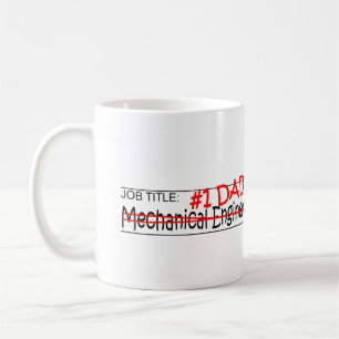 Job Title #1 Dad Mech Eng Coffee Mug