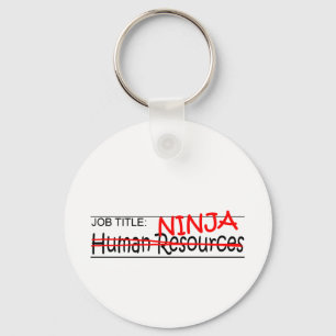 Job Title Ninja - HR Key Ring