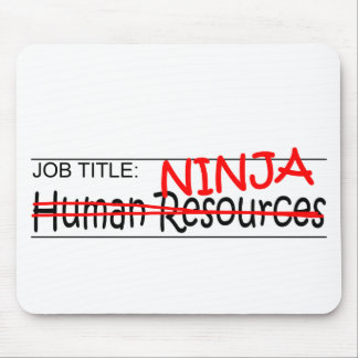 Job Title Ninja - HR Mouse Mat
