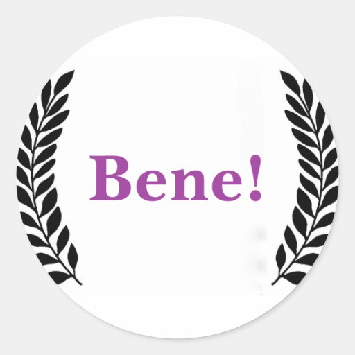 Image of Job Well Done Stickers for Latin Teachers!