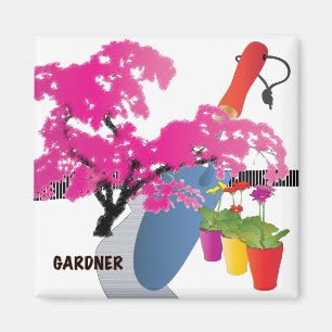 Jobs Gardner Magnet