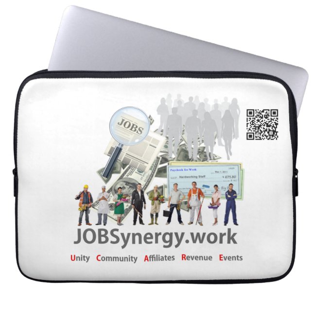 JOBSynergy - Laptop Sleeve 13" (Front)