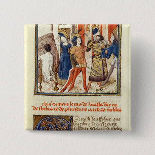Jocasta, Queen of Thebes 15 Cm Square Badge