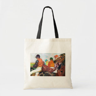 Jockey and Horse, Edgar Degas Tote Bag
