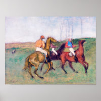 Jockey and Race Horse, Edgar Degas