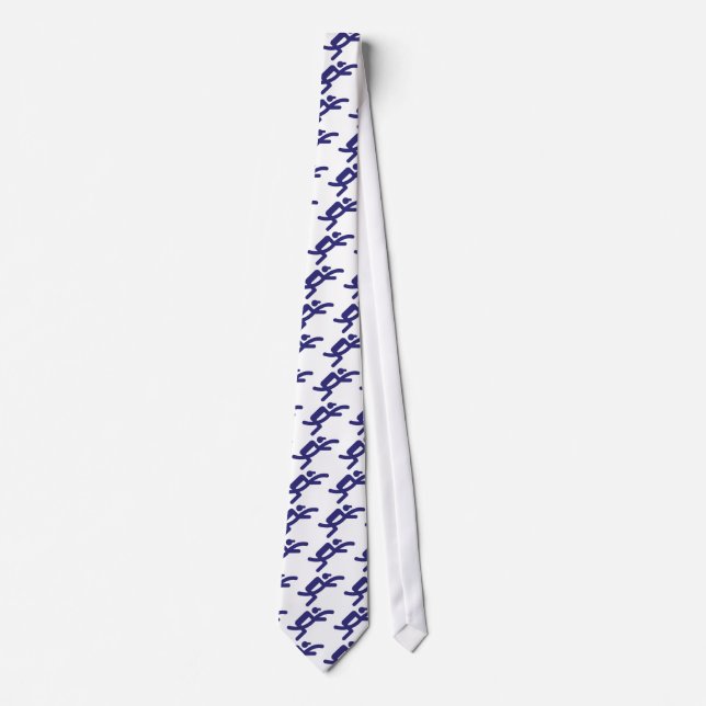 jockey icon tie (Front)
