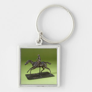Jockey on a Horse (bronze) Key Ring