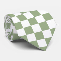 Jockey Silks Chequerboard Sage Green White Derby