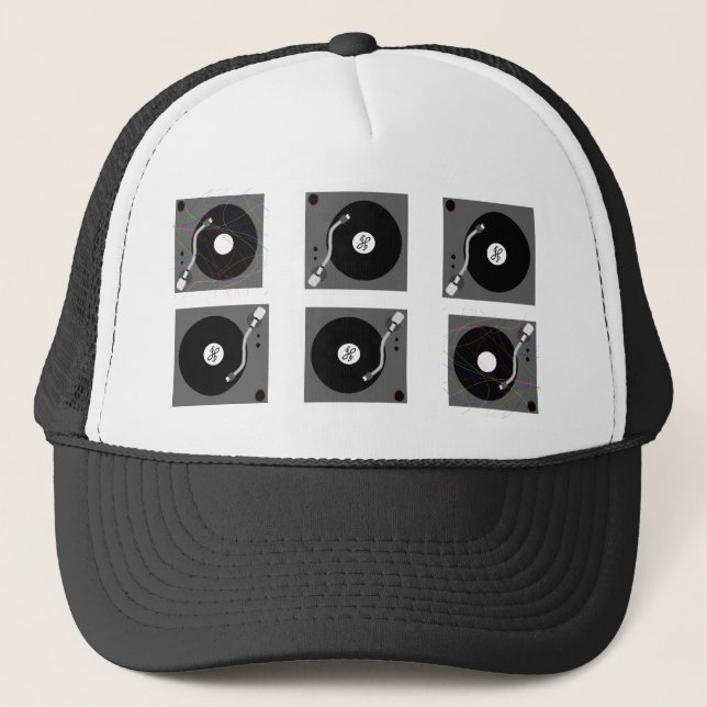 Jockey Turntables Trucker Hat (Front)