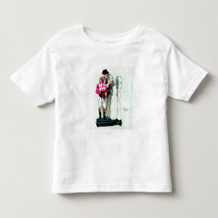 Jockey Weighing In by Norman Rockwell Toddler T-Shirt